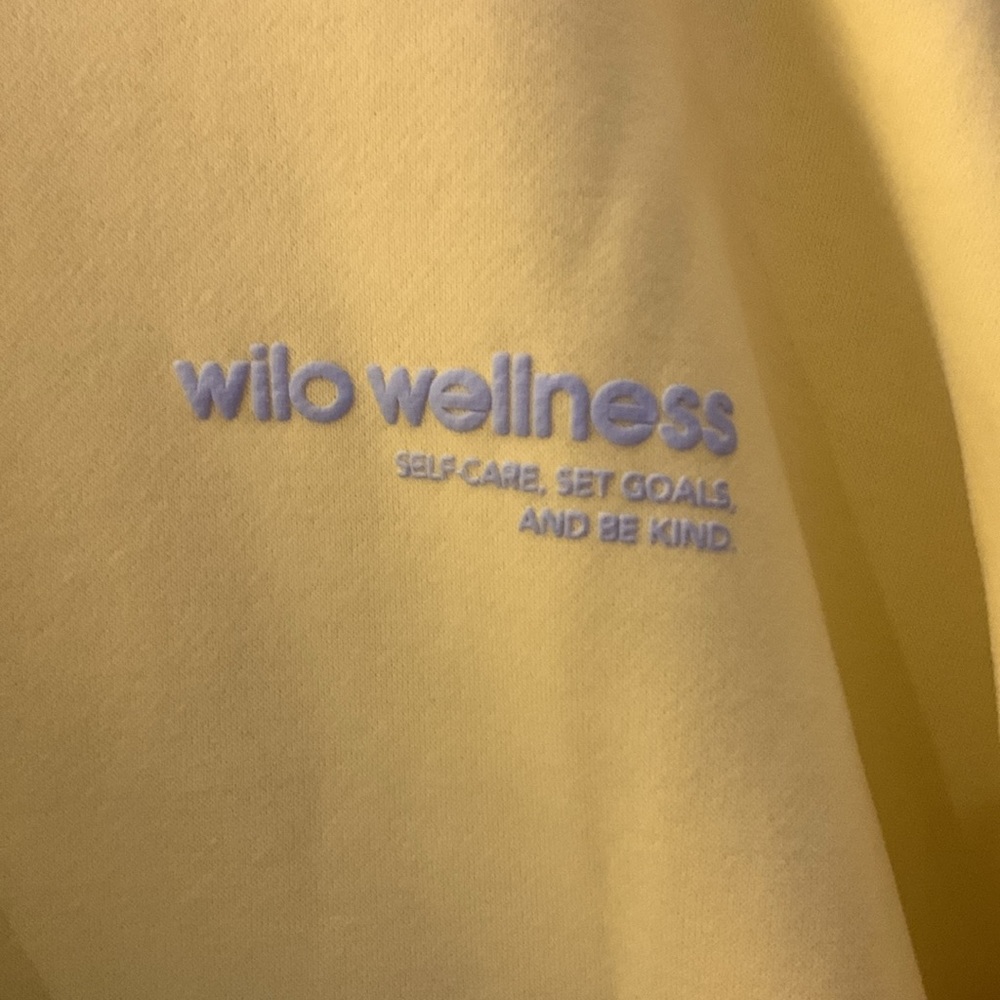 Wilo 2PK Crew Sweat Shirt (Yellow/Blue) Set - Picture 3 of 8